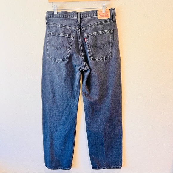 LEVIS ‘94 Baggy - Dad Jean Dark Grey Black Wash Jeans 30 - Picture 7 of 12
